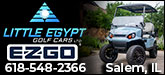 Little Egypt Golf Cars Sponsorship Banner