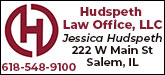 Hudspeth Law Office, LLC Sponsorship Banner